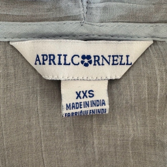 April Cornell Everlasting Sheer Cover-Up - Pastel Blue, XXS-M, Relaxed Fit - Picture 5 of 9